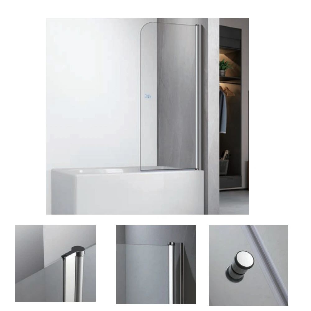 Bathtub door hardware