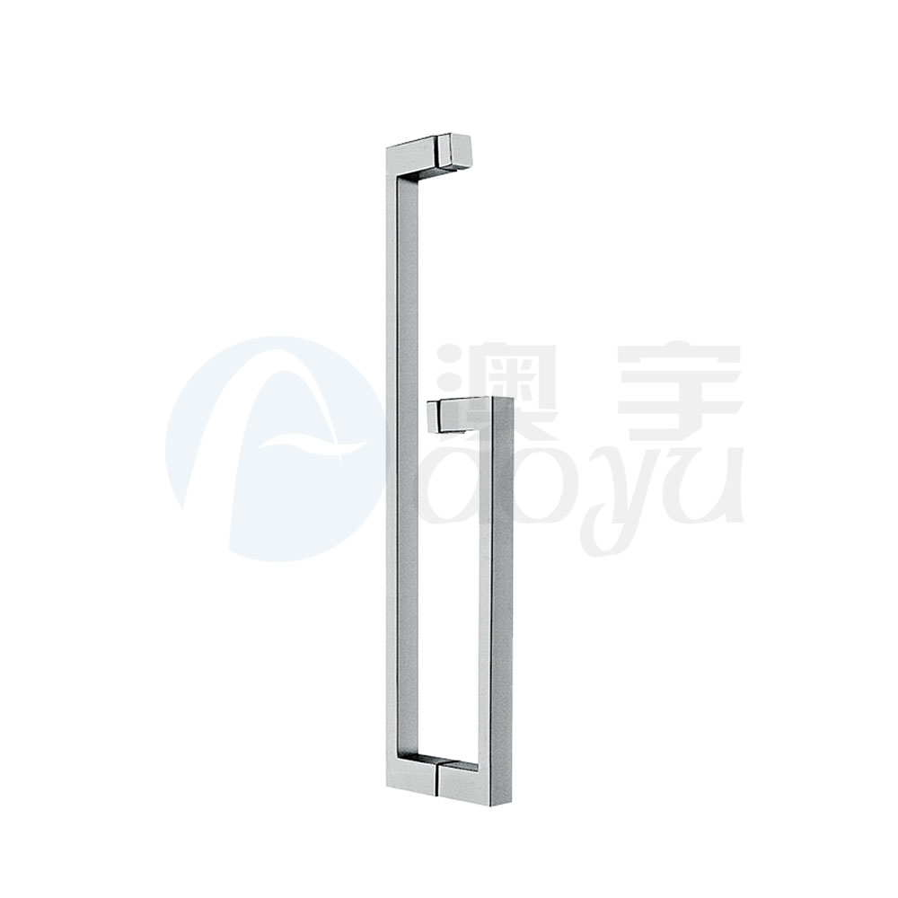 Shower glass door handle