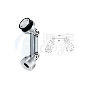 Glass on glass fittings