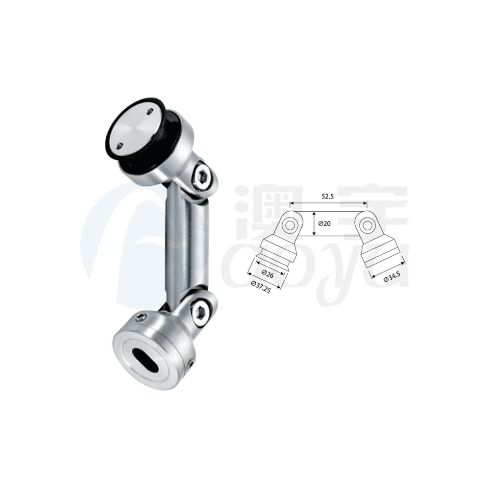 Glass on glass fittings