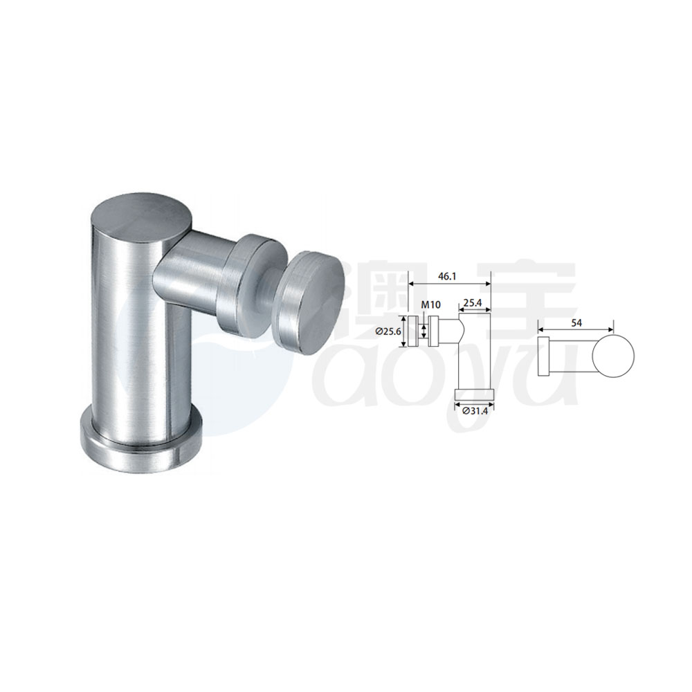 Stainless steel glass fittings Stainless steel glass fittings