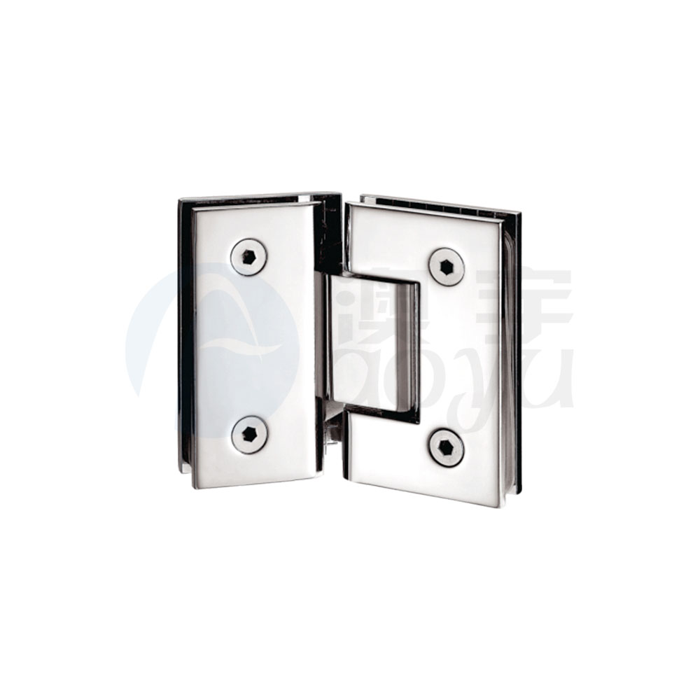 hinged shower doors glass