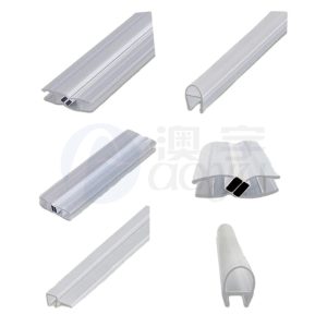 Seal strip transparent