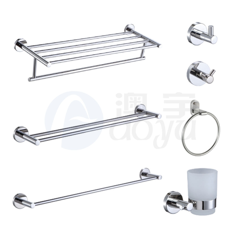 Bathroom hardware set
